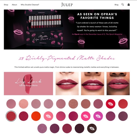 New Julep It's Whipped Matte Lip Mousse - Picture 4 of 4